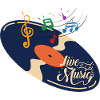 Live music Retro Design