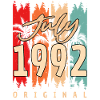 July 1992 30th birthday