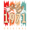 Millésime 1971 en juillet