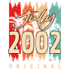 20 years in July 2002