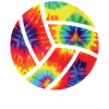Volleyball Player Team Tie Dye