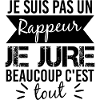 je suis pas un rappeur