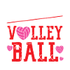 Volleyball Player Team Valentines