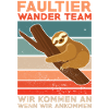 Faultier Wanderteam