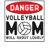 Volleyball Player Team Mom Mother