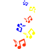 Musical notes sign