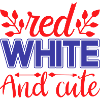 Red white and cute