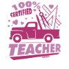 100% Certified Teacher