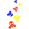 Gas mask symbol