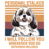 Chien Harceleur personnel Shih Tzu