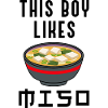 Ramen-Nudeln Ironischer Spruch Junge mag