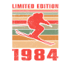 Cross-country skiing Skier's birthday 1984