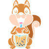 Bubble Tea Écureuil