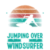 Kitesurfer Jumping Windsurfer Kite Kiteboarder