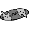 Meow 2 Cats Logo