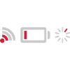 No Connection Battery Logos
