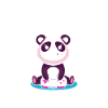 Bin am Zocken Gaming Panda