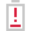 Point d’exclamation batterie pas d’alimentation