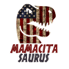 Patriotic Mamacita Dinosaur