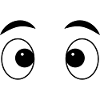 Des yeux rigolos