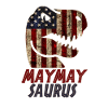 Dinosaure patriotique Maymay