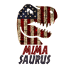 Patriotic Mima Dinosaur