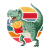 Dinos Cher Français Frites Cadeau
