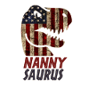 Patriotic Nanny Dinosaur