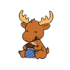Chocolate Moose Elch Geschenk