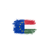 Europe Hongrie Drapeau graffiti