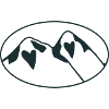 LOVE HEART hidden oval mountains