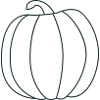 Roundy round pumpkin