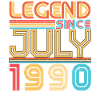 Juli 1990 Geschenkidee
