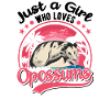 Opossum Mädchen Possum Beutelratte