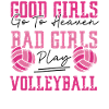 Volleyball Player Team Good Girls