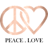 Peace and love