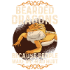 Funny bearded dragon