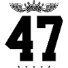 47 Zahl Krone
