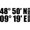 Waiblingen coordinates