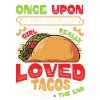 La fille aime les tacos