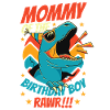 Dinosaur Mom of Birthday Boy