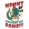 Dinosaur Mom of Birthday Boy