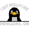 J’aime juste les pingouins