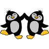 High Five Welcome Penguins