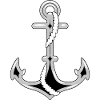 Stylized anchor