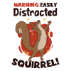 Easily Distracted Squirrel Fuchshörnchen