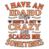 Idaho wife funny gift