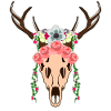 Dirndl Antlers Coiffe Robe traditionnelle
