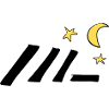 symbol star moon lines