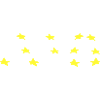 star symbol star yellow